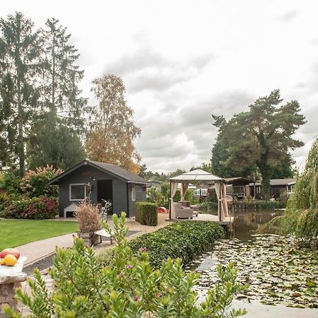 Prachtige Chalet Wabi Sabi Aan Het Water! Geel Ngoại thất bức ảnh