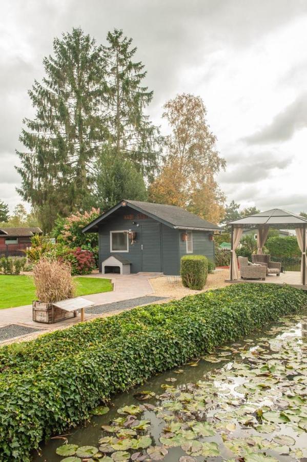 Prachtige Chalet Wabi Sabi Aan Het Water! Geel Ngoại thất bức ảnh